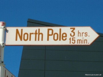 Hier geht es zum Nordpol
